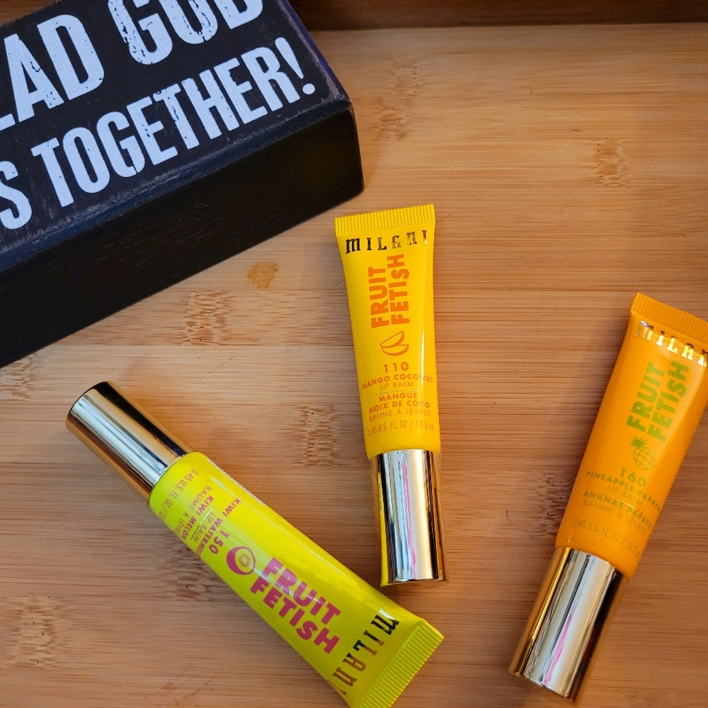3 Miláni's Fruit Fetish Lip Gloss
